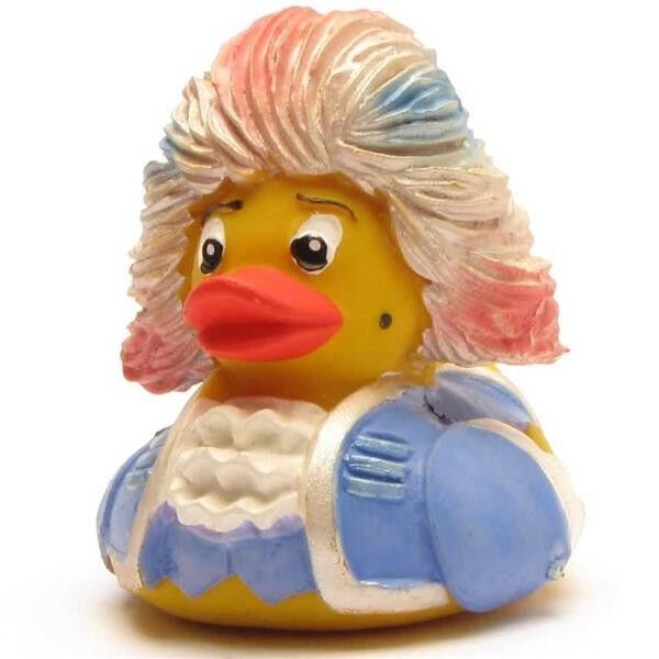 Rock me Amadeus - blue - rubber duck