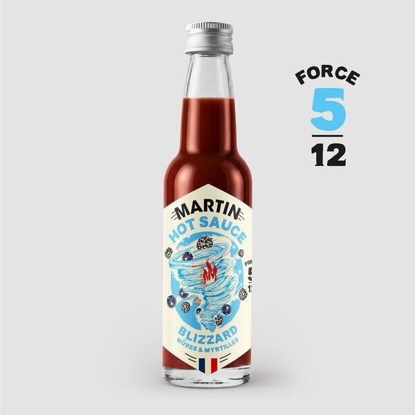 BLIZZARD Red Berry Chili Sauce 5/12, 100 ml - Hot Sauce