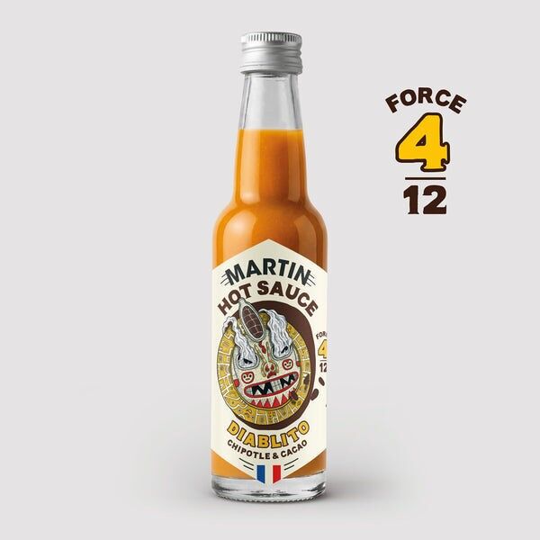DIABLITO Sauce, 4/12 100g - Hot Sauce