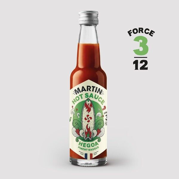 Gorria chili sauce HEGOA 3/12,100 ml - Hot Sauce