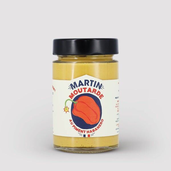Habanero pepper mustard, 200g - Hot Sauce