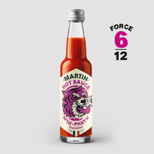 PHA YU 6/12 Chili, Kaffir Lime, and Galangal Sauce, 100 ml - Hot Sauce
