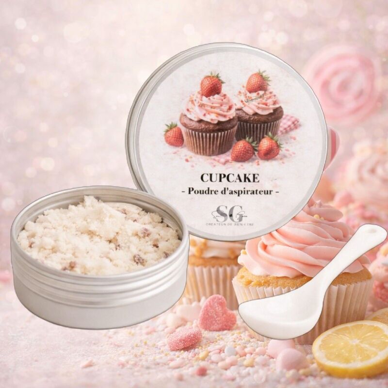 Gourmet Vacuum Cleaner Powder – Vacuum Cleaner and Home Deodorizer. Sweet and gourmand fragrance of your choice.