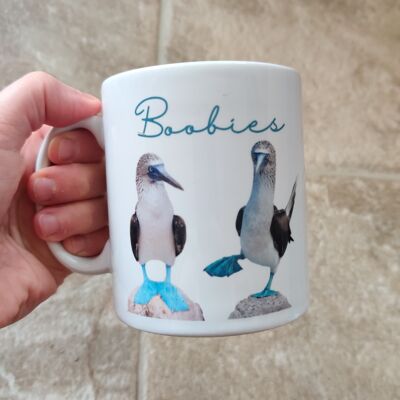 Birdwatcher mug - boobies