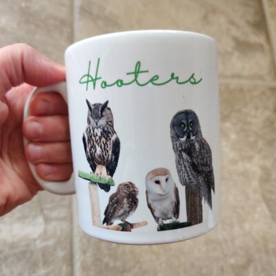 Taza birdwatcher - hooters