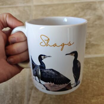 Tasse d'observateur d'oiseaux - shags 1