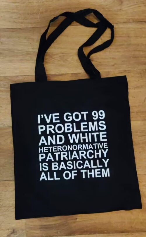 Patriarchy Tote Bag - black