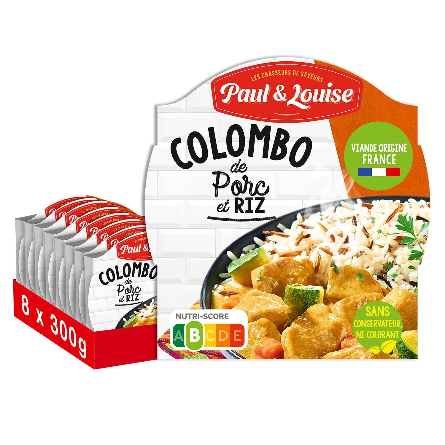 Buy wholesale Colombo pork and rice tray (300g)