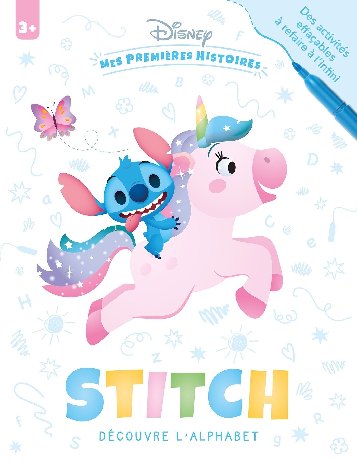 DISNEY BABY - My First Stories - Activity Book - Stitch Discovers the Alphabet