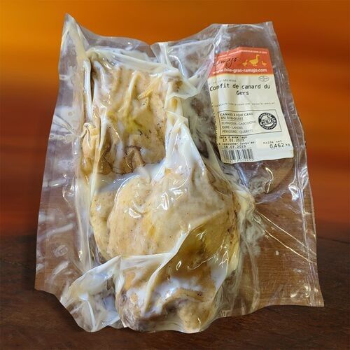 Gers IGP duck confit, 2 legs, vacuum-packed