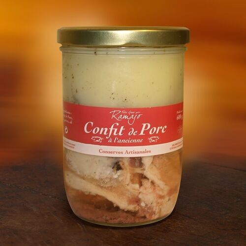 Old-fashioned pork confit 700g
