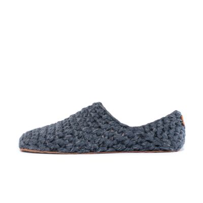 Handmade "Original" Bamboo Wool Slippers in Charcoal Grey | Unisex
