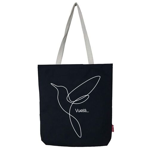Tote bag, 100% cotton, "Fly" model