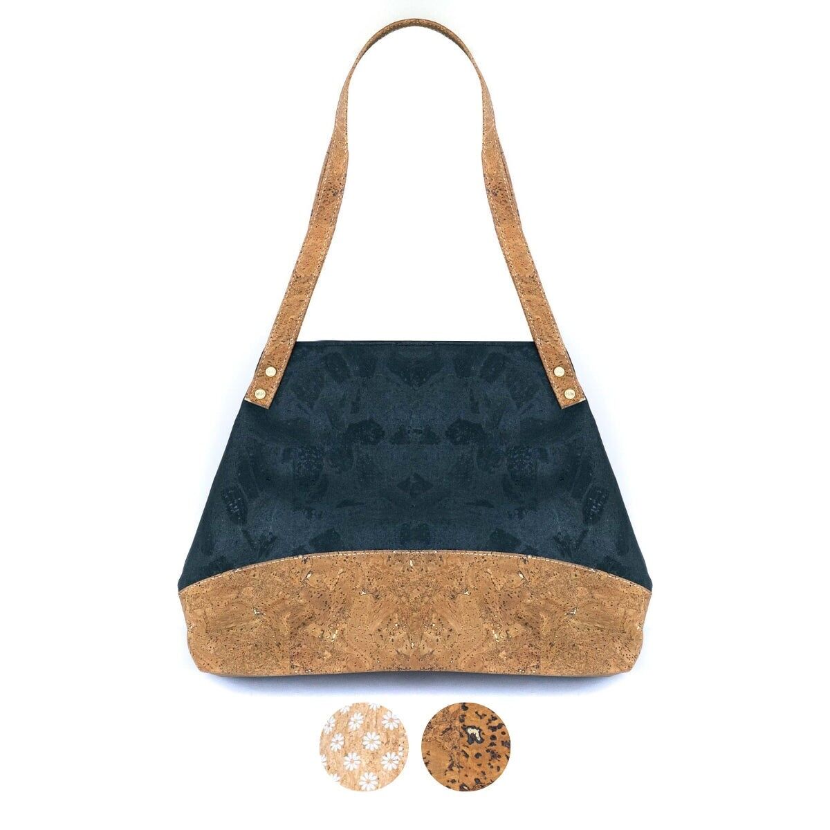 Handtasche aus Naturkork | Vegane Schultertasche BAGP-308