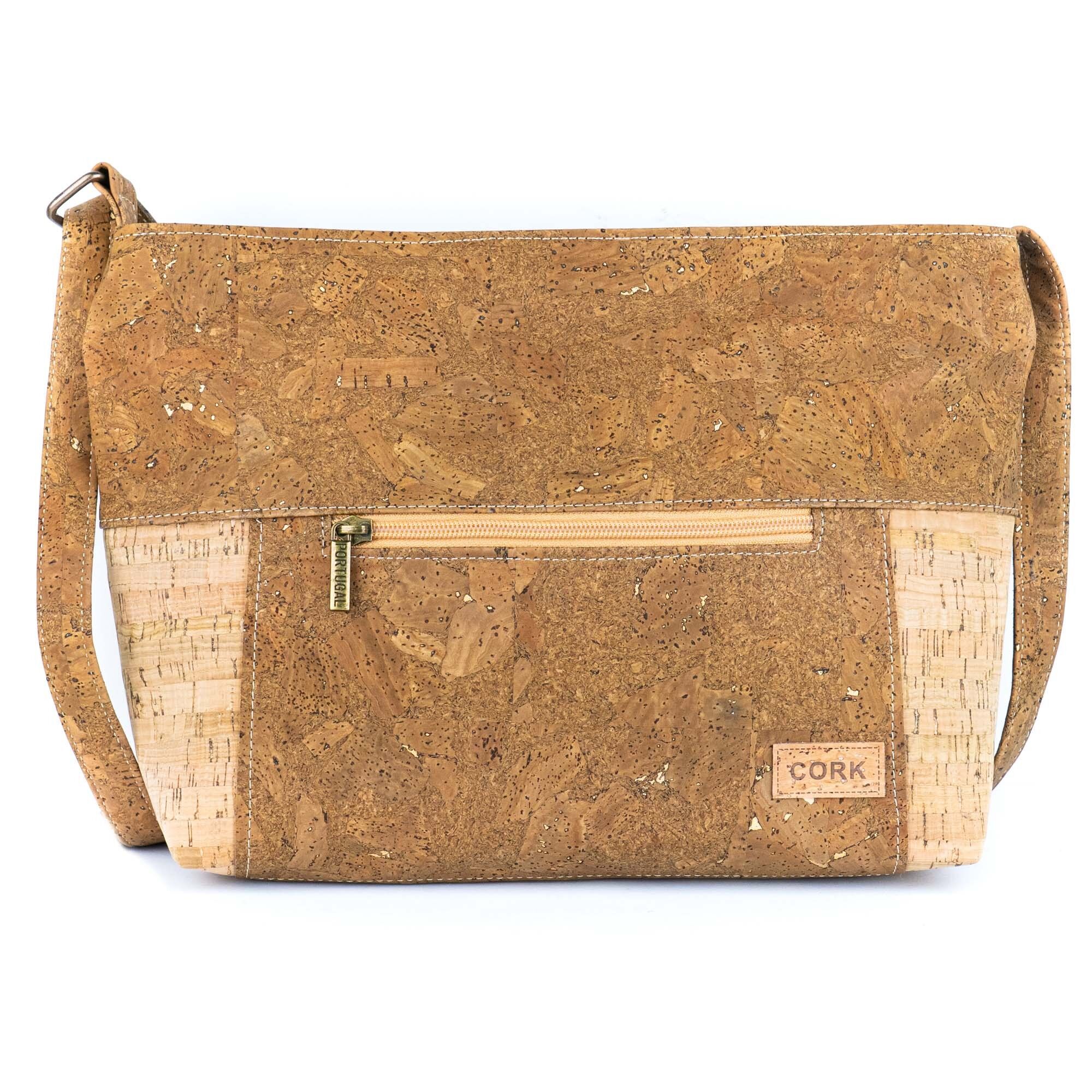 Handtasche aus Naturkork | Vegane Schultertasche BAGP-315
