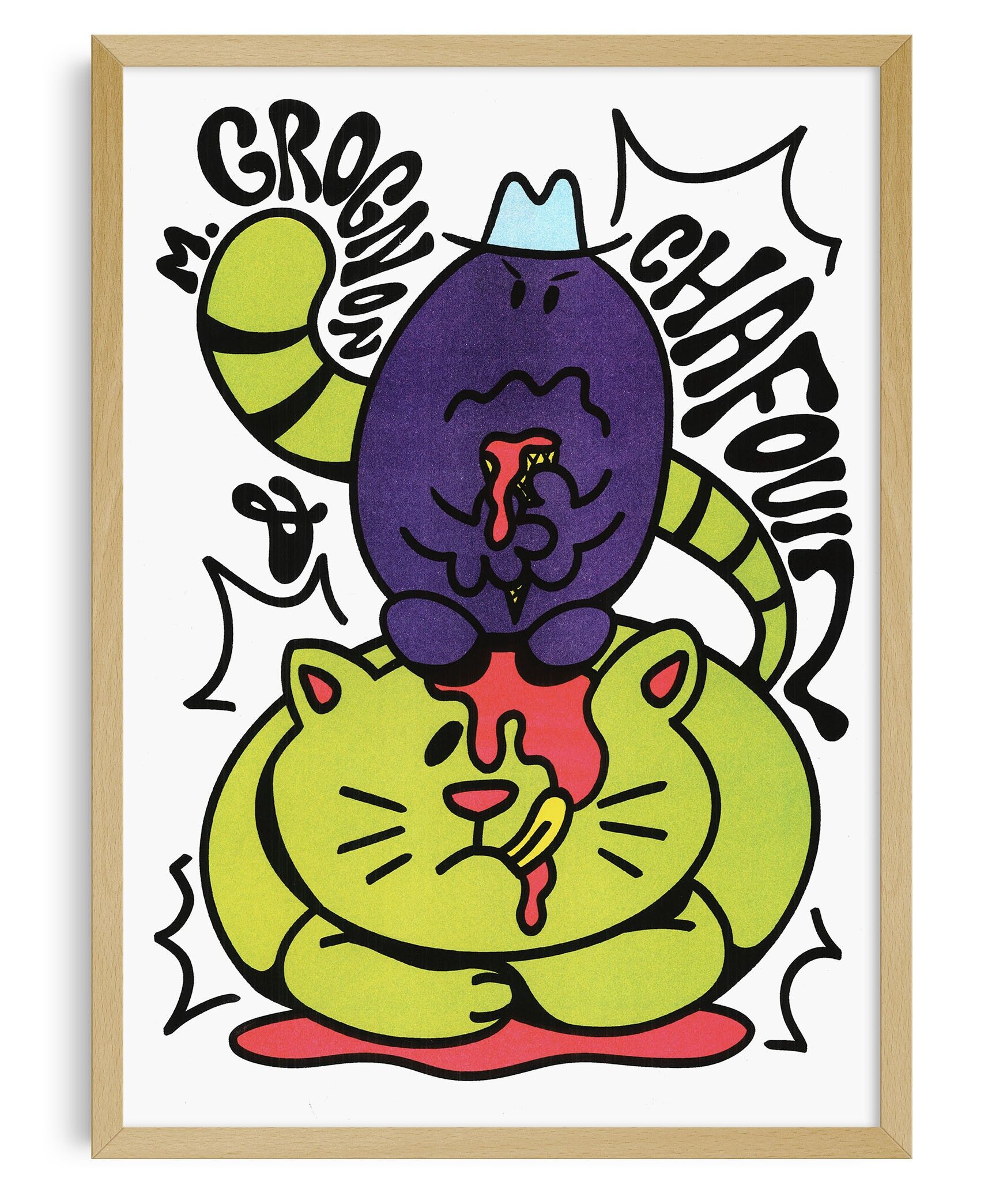 A3 Poster - Mr. Grumpy - FR