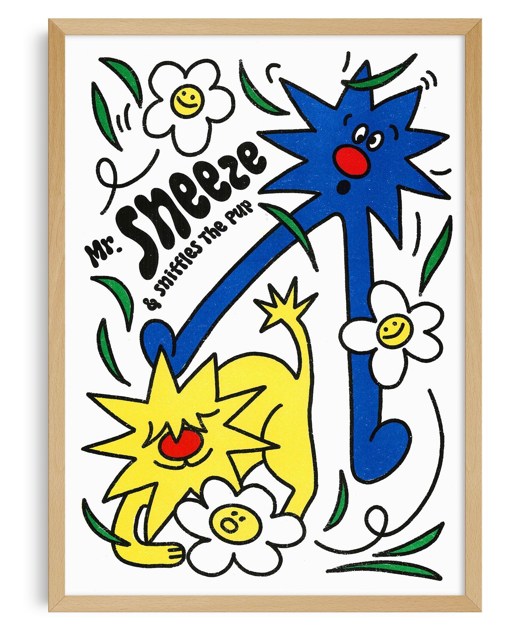 A3 Poster - Mr.Sneeze - EN