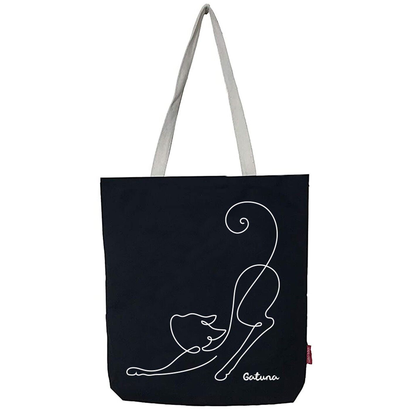 Borsa tote, 100% cotone, modello "Gatuna".