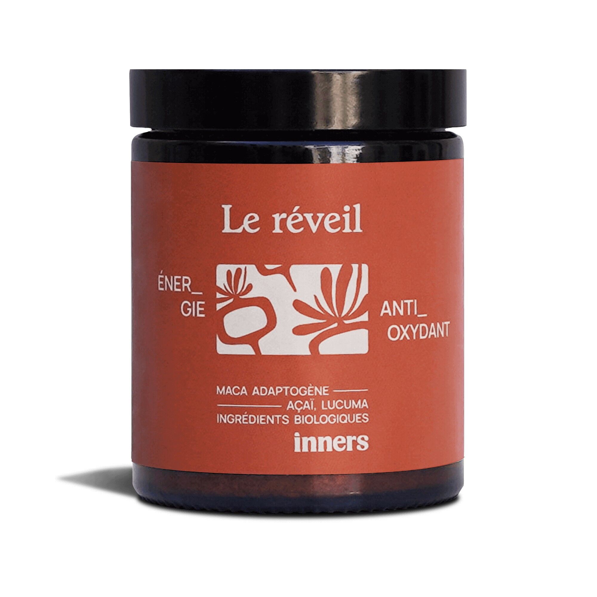 Piante adattogene e prebiotici organici - Le Réveil: energia + antiossidante - INNERS