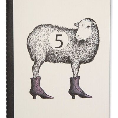 A6 Moutboots Notebook - Arti Collection