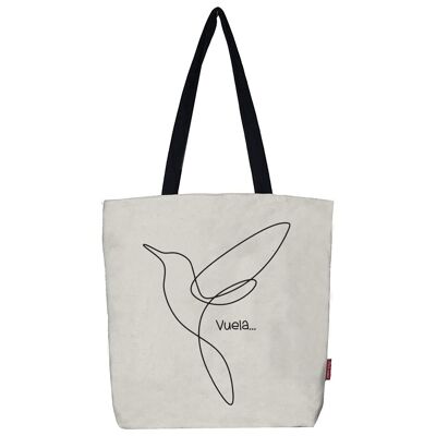 Tote bag, 100% cotton, "Fly" model