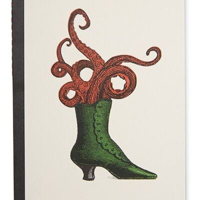 Cuaderno A6 Poulp'Boot - Colección Arti