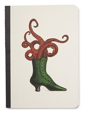 Carnet A6 Poulp'Boot - Collection Arti 1