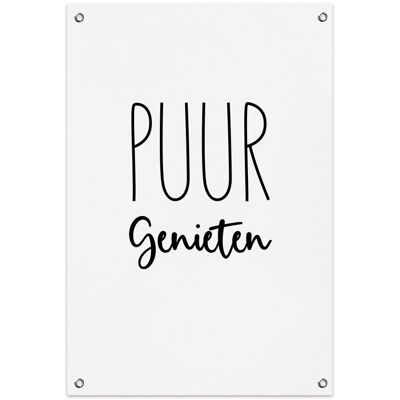 Pure Enjoyment Garden poster (60x90cm)