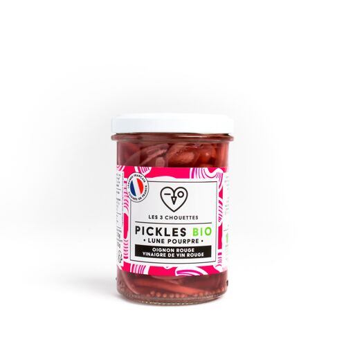 Pickles Oignon rouge bio