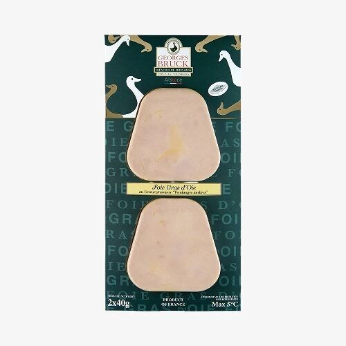 Foie gras d'oie au Gewurztraminer "duo" 80g