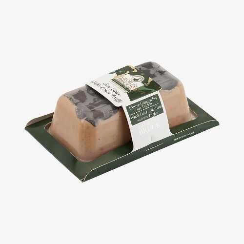 Foie gras d'oie entier truffé "barquette thermoscellé"