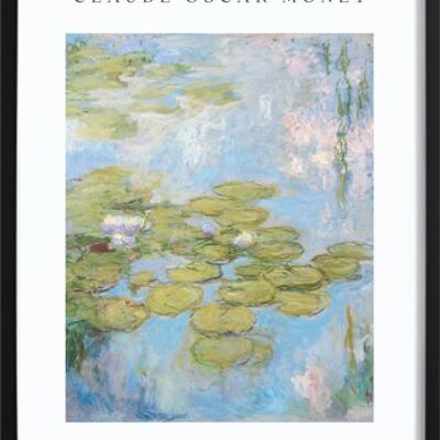Poster delle ninfee di Monet