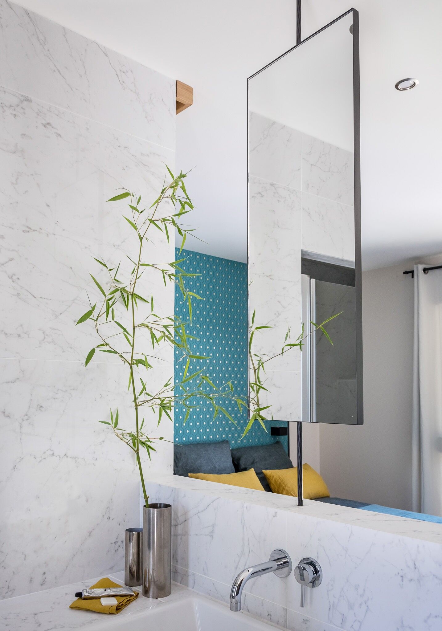 Adam & Eve doppelseitiger Badezimmerspiegel