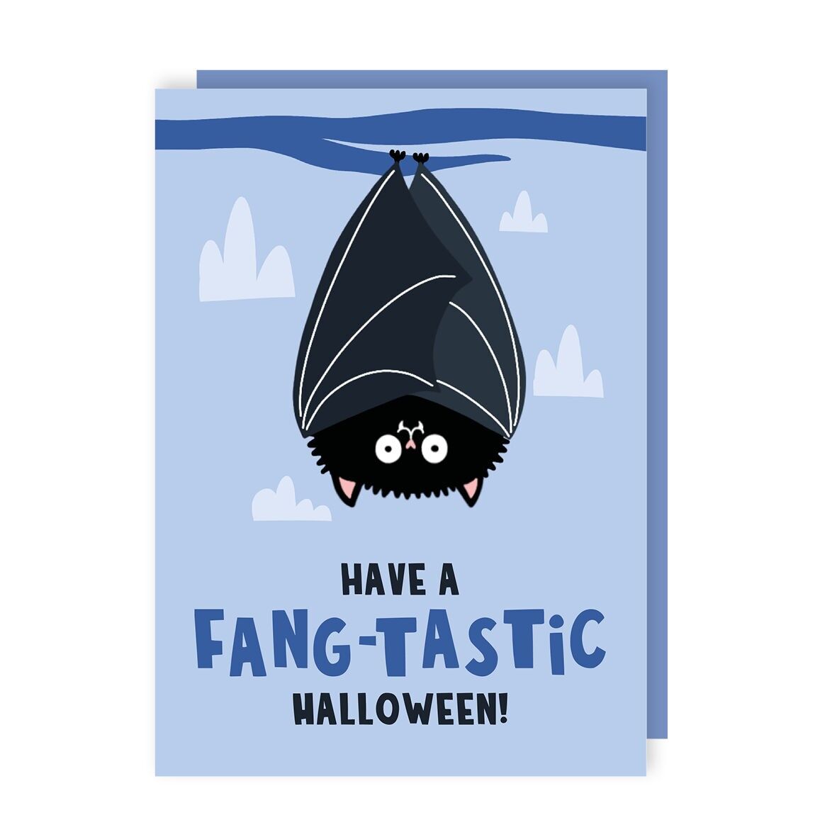 Have A Fang-tastic Halloween Bat Card Pack of 6