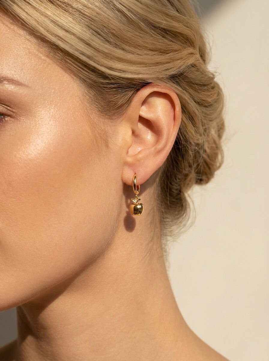 Ohrringe aus Edelstahl 124AQ590