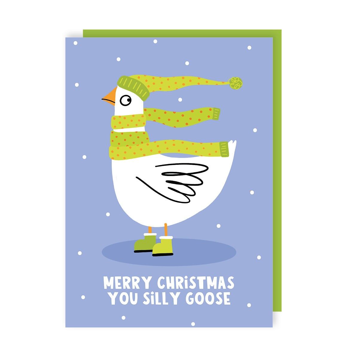 Silly Goose Christmas Card Pack of 6