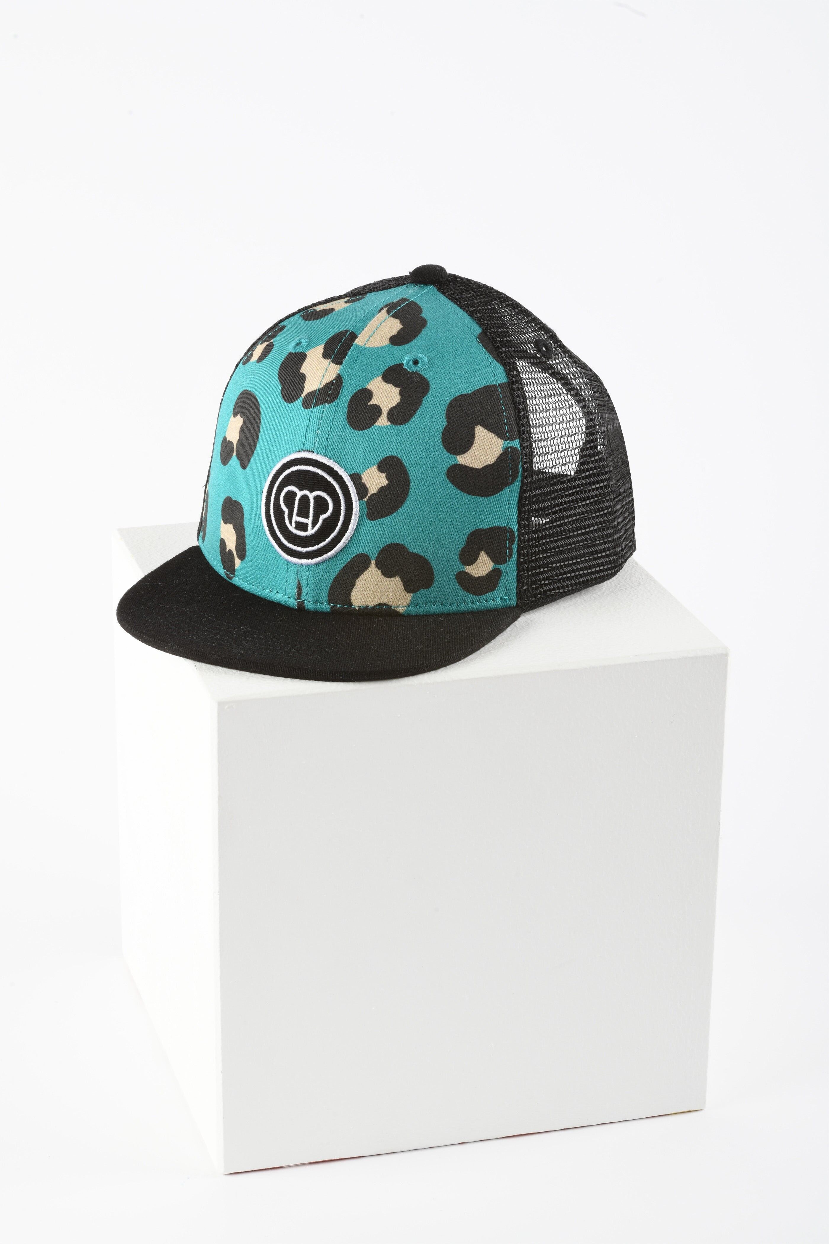 Casquette niño Léopard/Noir