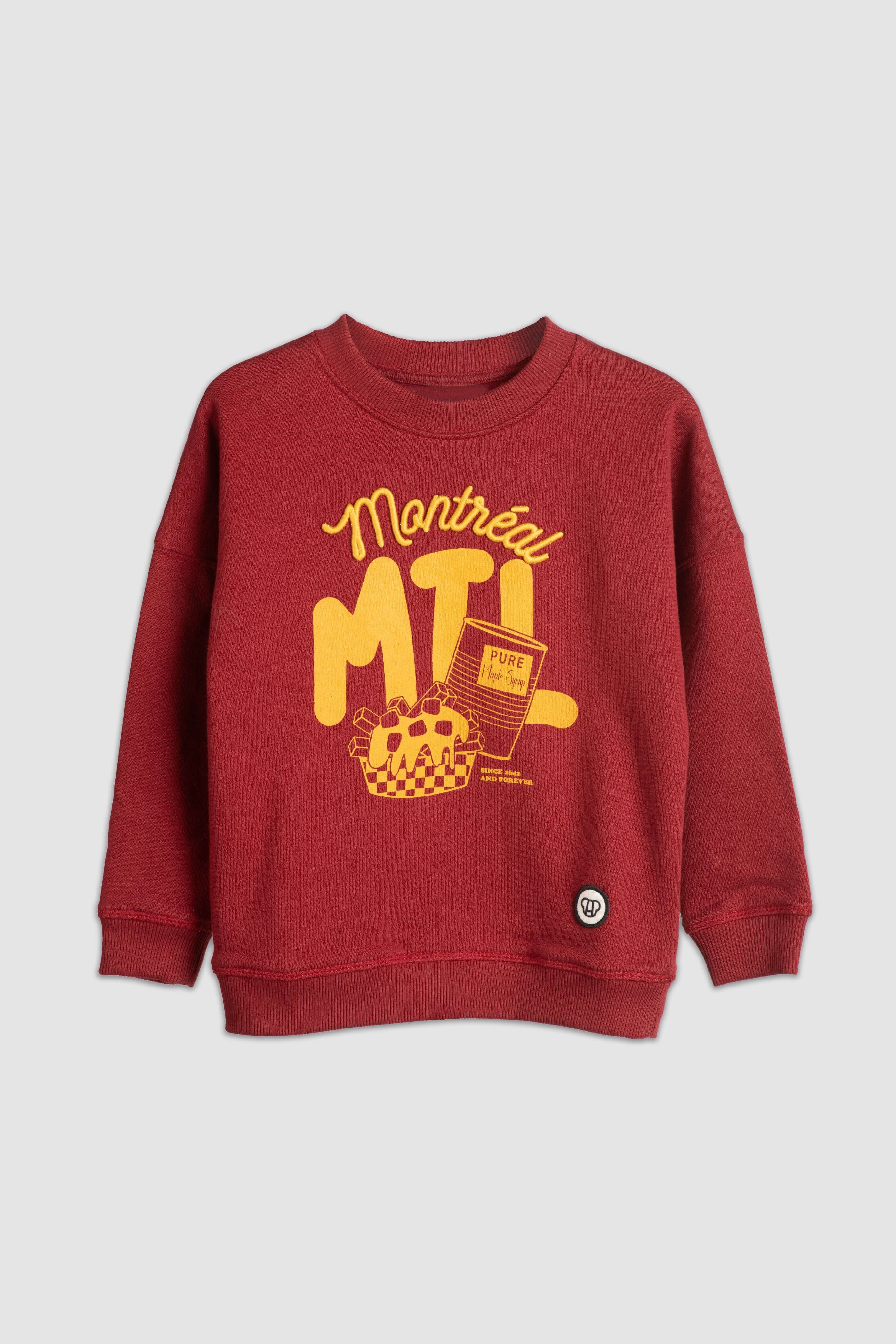 Sudadera infantil Montreal