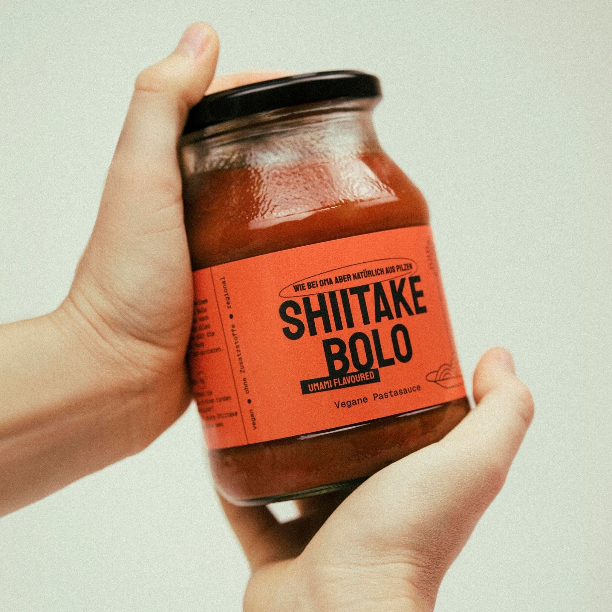 Bolo de shiitake orgánico - Salsa para pasta estilo boloñesa