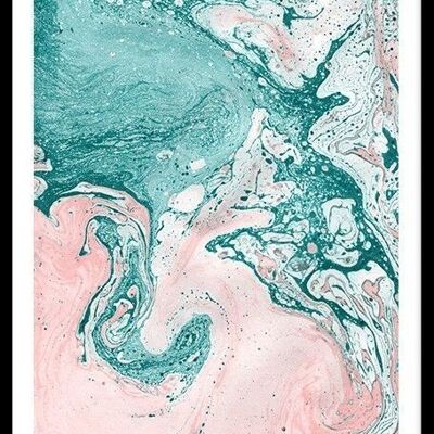 Turquoise Meets Pink Marble_1