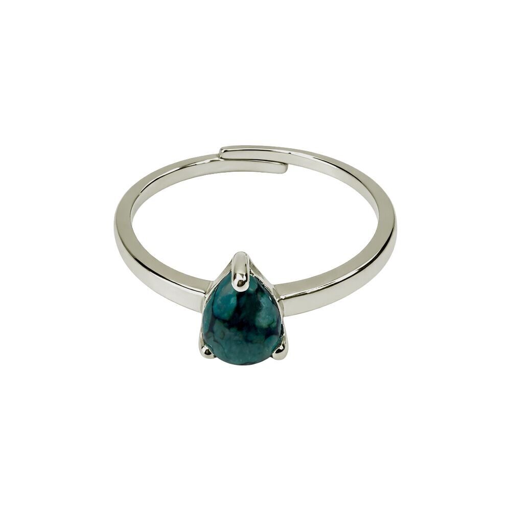 Silver-Plated Adjustable Ring (#35)