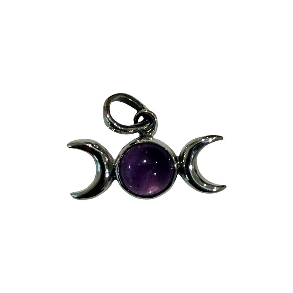 Colgante bañado en plata (sin cadena) (#05), 2.5x1cm