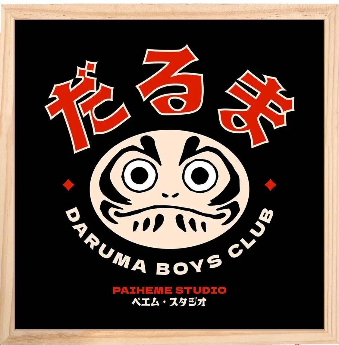 Buy wholesale Daruma Face poster 👺