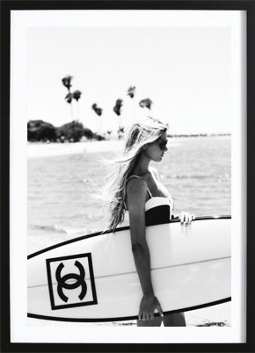 Chanel Surfboard Poster