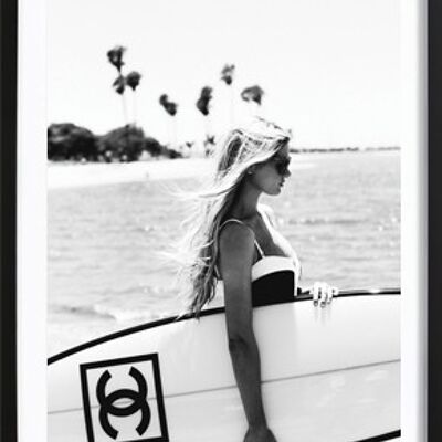 Chanel Surfbrett Poster