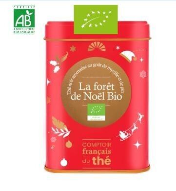 Organic Christmas Forest - 80g metal tin