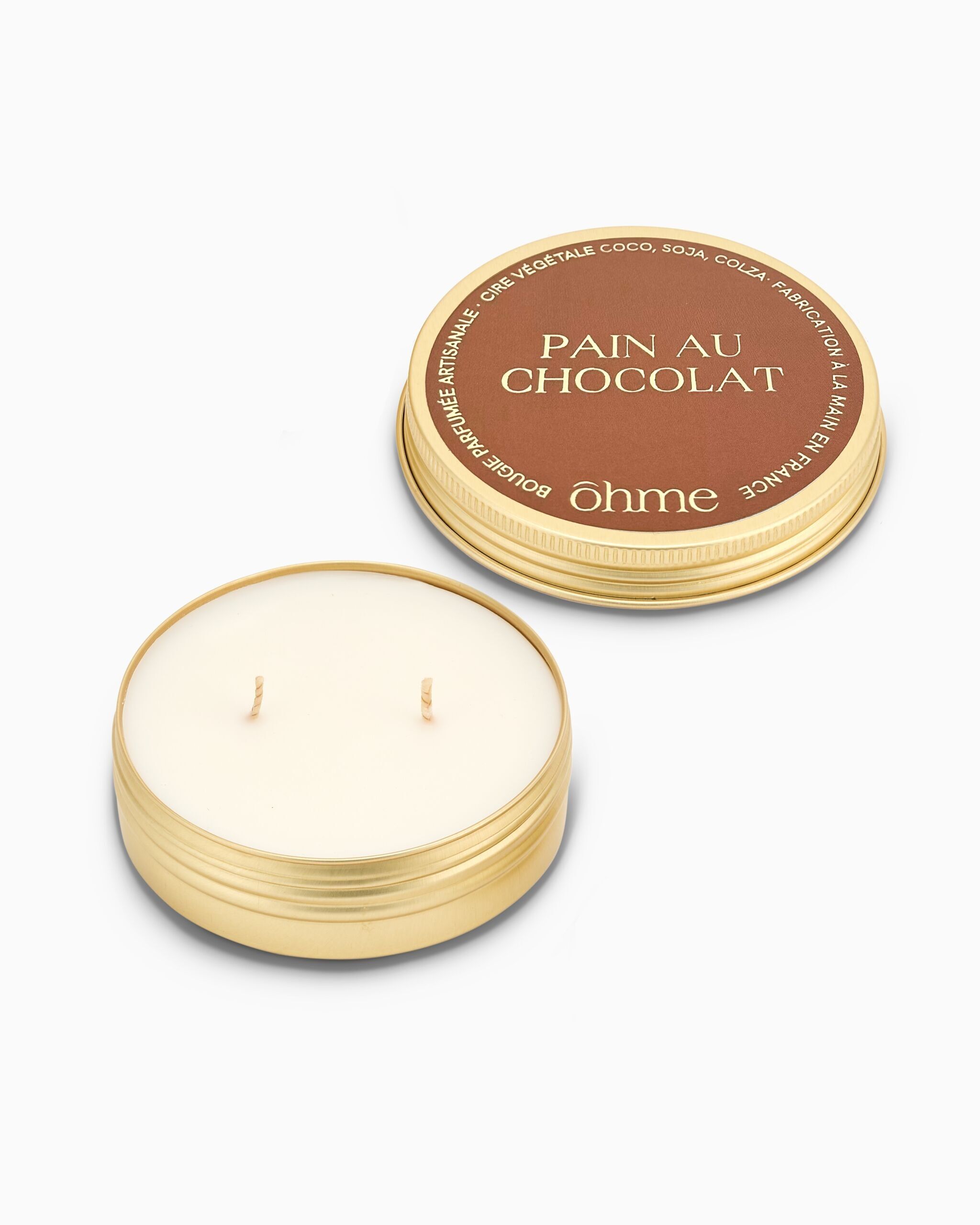 Pain au Chocolat scented capsule candle | Vegetable wax