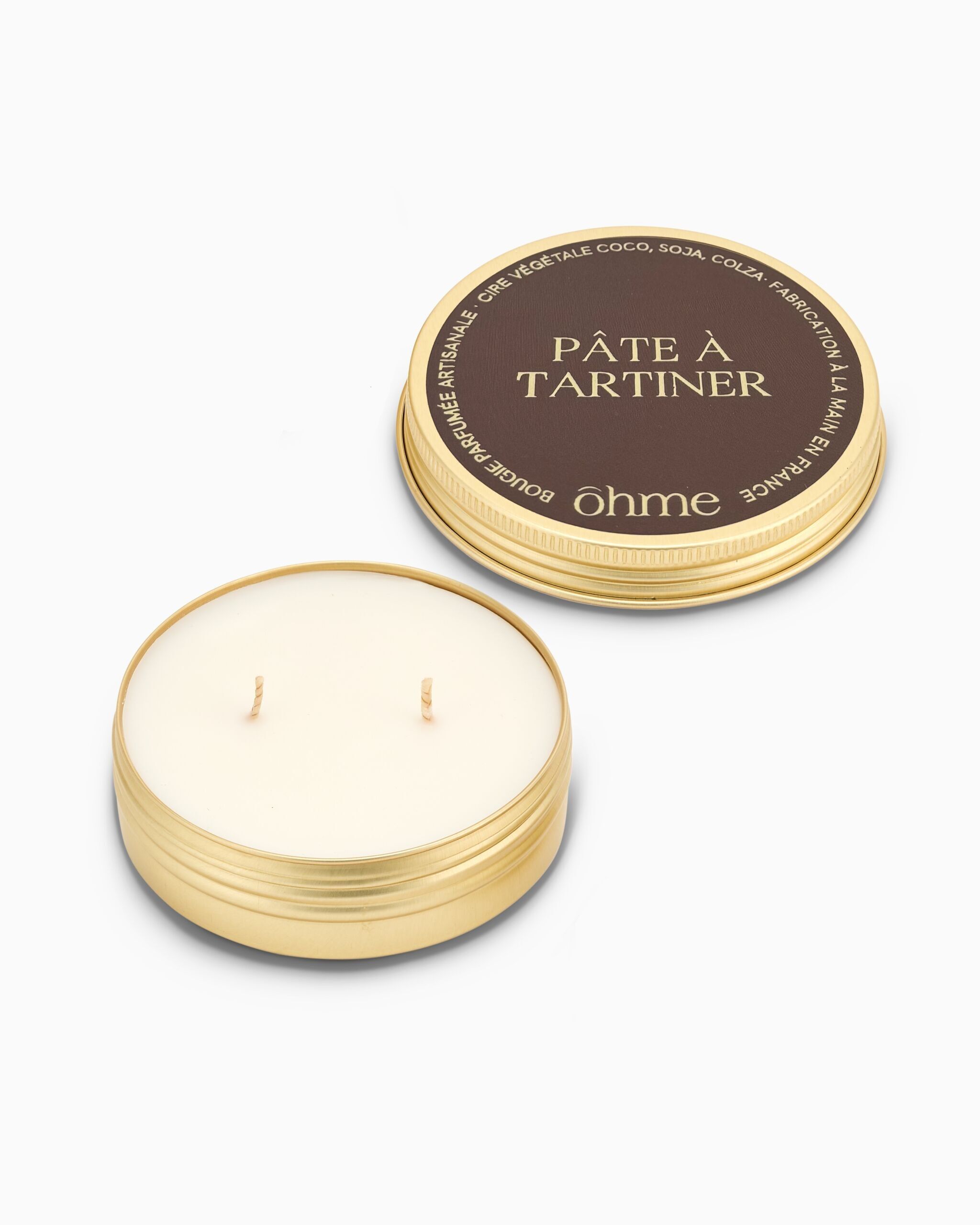 Scented capsule candle - Spreadable Chocolate | Vegetable wax