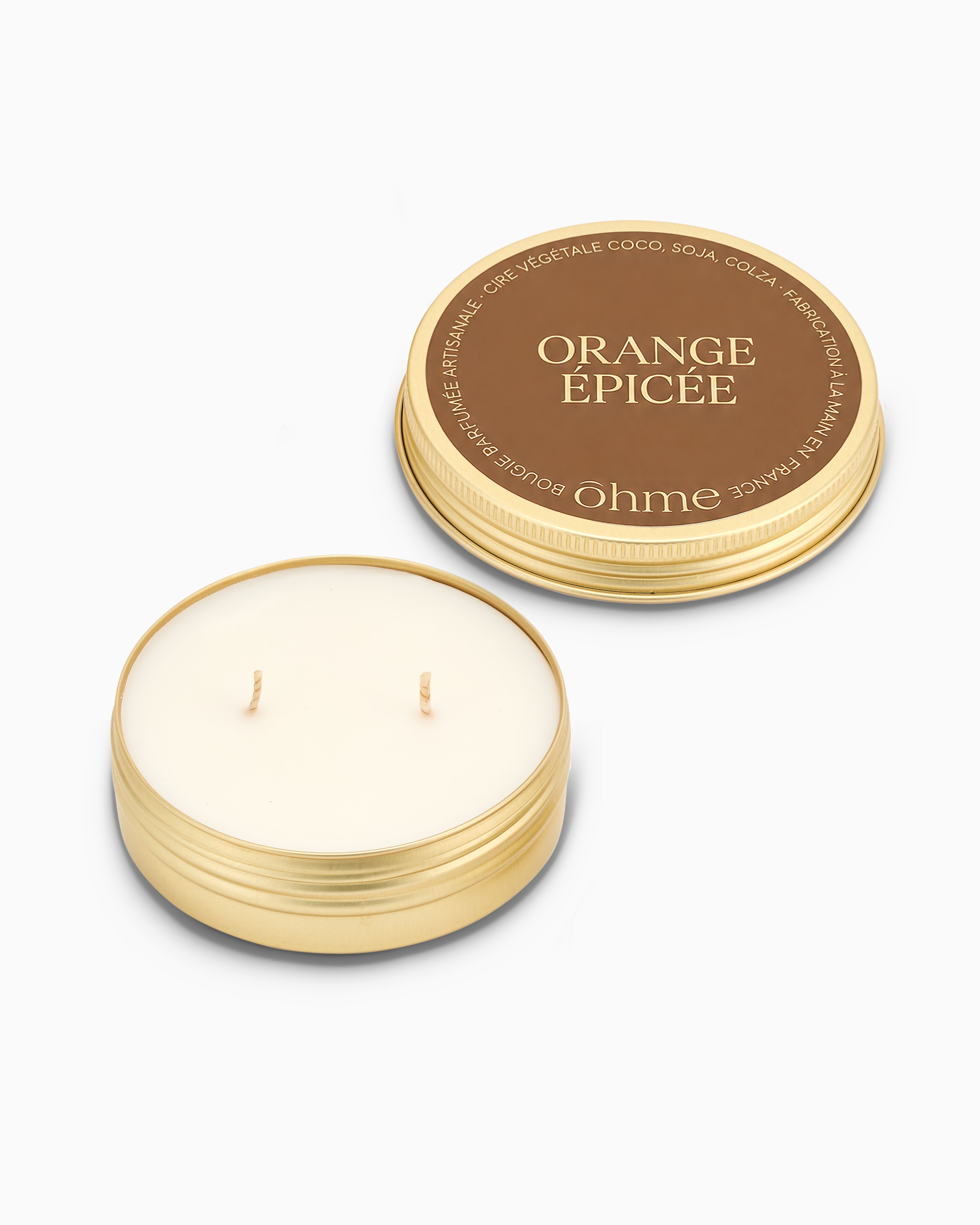 Spiced Orange Capsule Scented Candle | Vegetable Wax
