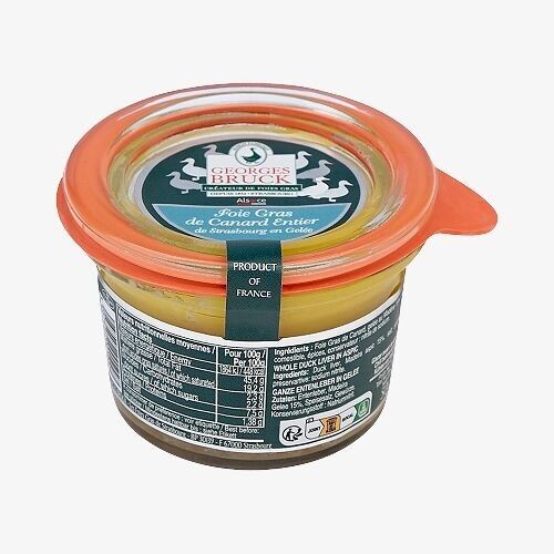 Foie gras de canard entier en gelée "bocal parfait"